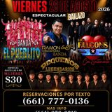 Banda El Pueblito-Ramon Crisostomo-Los Falcons-Pequenos Legendarios