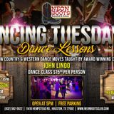 Learn "WEST COAST SWING" with John Lindo at Neon Boots Dancehall & Saloon!