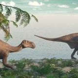 Dinosaurs at Dusk