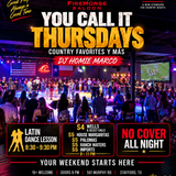 You Call it, Thursdays!