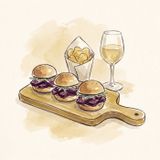 October Café Special: Brisket Sliders & Wine