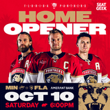 Home Opener: MIN vs FLA
