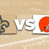 New Orleans Saints vs. Cleveland Browns