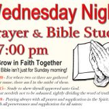 PRAYER & BIBLE STUDY