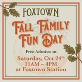 Foxtown Family Fall Fun Day