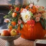 Pumpkin Floral Arrangement