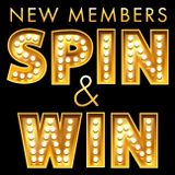 New Members Spin & Win