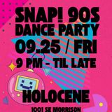 SNAP! ’90s Dance Party! – 21+