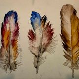 Teen Workshop: Watercolor Feathers