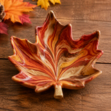 Creative Coffee Hour: Fall Foliage Clay Trays