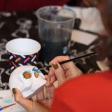 Family Workshop: Día de los Muertos Skull Painting