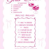 Girls Dinner Special