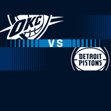 OKC Thunder vs. Detroit Pistons