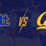 Pitt Women's Volleyball Vs. California