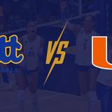 Pitt Women's Volleyball Vs. Miami