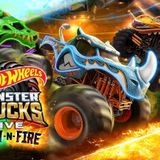 Hot Wheels Monster Trucks Live Glow-N-Fire
