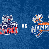 HAMILTON HAMMERS VS. HARTFORD WOLF PACK