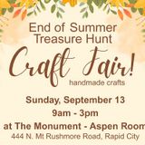 End of Summer Treasure Hunt - Craft Fair
