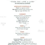 Buffalo Trace Happy Hour