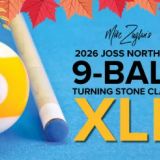 Mike Zuglans 2026 Joss Northeast 9 Ball Turning Stone Classic XLII
