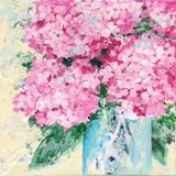 Palette Knife Paint & Sip - Summer Hydrangeas