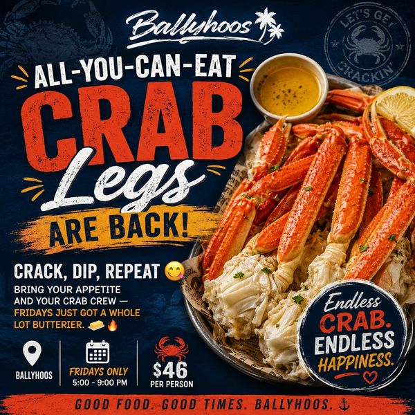 All You Can Eat Crab Legs