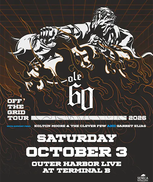 AEG PRESENTS OLE 60: OFF THE GRID TOUR Ole 60, Garret Elias, Kolton Moore & The Clever Few