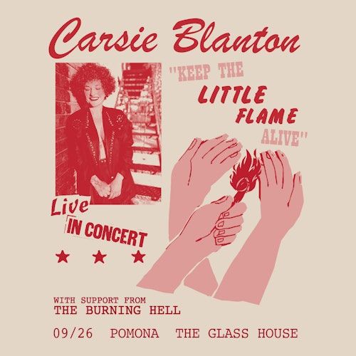 Carsie Blanton "Keep the Little Flame Alive Tour"