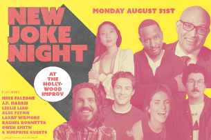 New Joke Night ft. Mike Falzone, JF Harris, Larry Wilmore, Leslie Liao, Alec Flynn, Rachel Bonnetta, Owen Smith