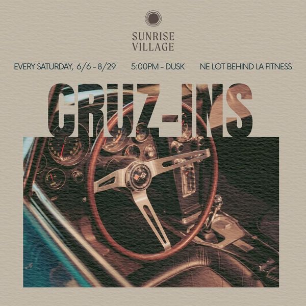 Saturday Cruz-Ins at Sunrise Village