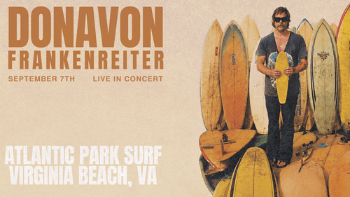 DONAVON FRANKENREITER CONCERT