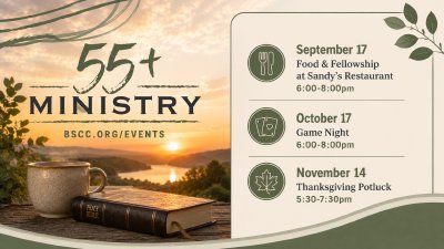 55+ Ministry Events