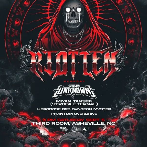 Riot Ten w/Name Unknown, Miyan Tansen, Herodose + MORE