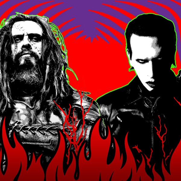 Rob Zombie and Marilyn Manson