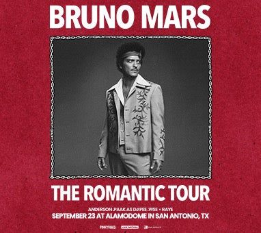 Bruno Mars - The Romantic Tour