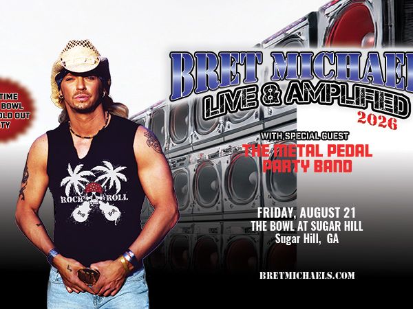 BRET MICHAELS – LIVE AND AMPLIFIED