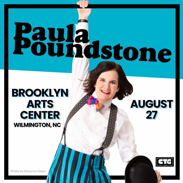 Cardinal Talent Group presents Paula Poundstone live at the Brooklyn Arts Center on Thursday, August 27th!