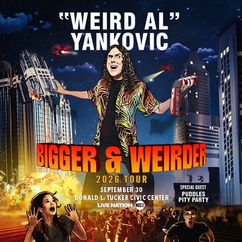 "Weird Al" Yankovic: Bigger & Weirder 2026 Tour