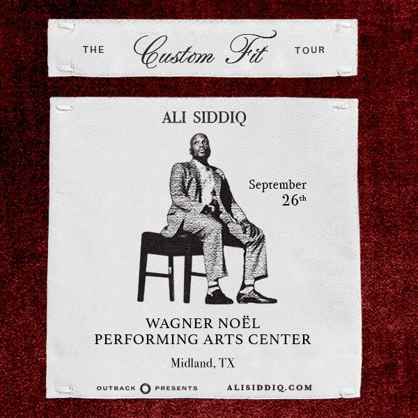 Ali Siddiq: The Custom Fit Tour